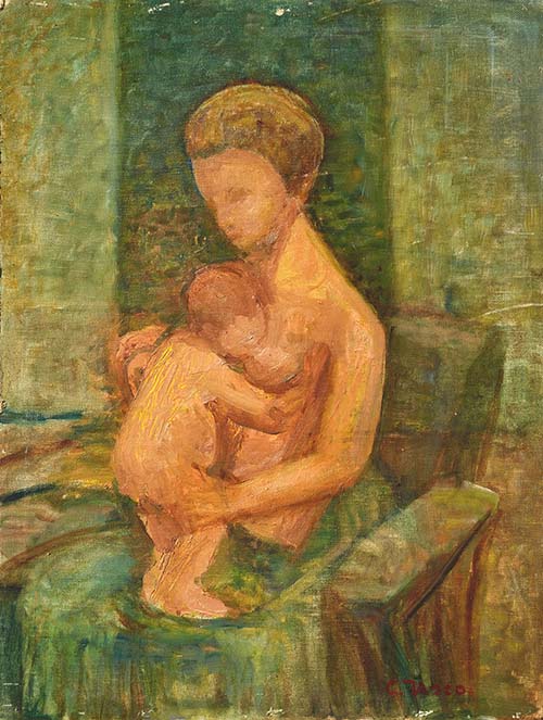 Madonna del latte Maternità